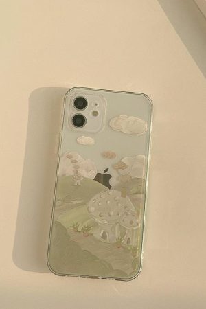 Concert Outfit Mushroom Landscape Mobile Phone Case For iPhone