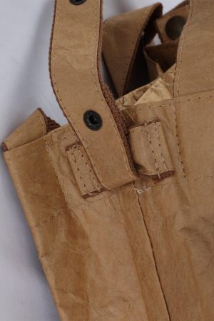 Concert Outfit Natural Wrinkle Waterproof Kraft Paper Bag