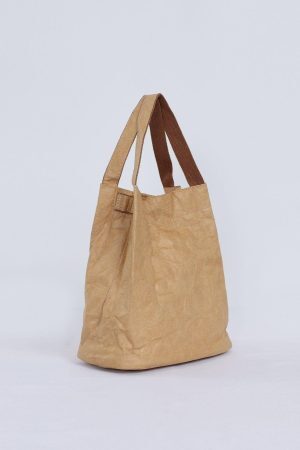 Concert Outfit Natural Wrinkle Waterproof Kraft Paper Bag