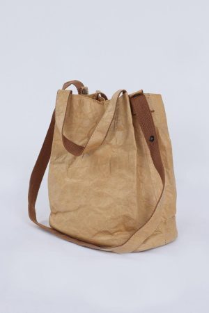 Concert Outfit Natural Wrinkle Waterproof Kraft Paper Bag
