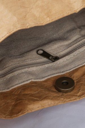 Concert Outfit Natural Wrinkle Waterproof Kraft Paper Bag