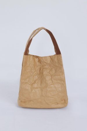Concert Outfit Natural Wrinkle Waterproof Kraft Paper Bag