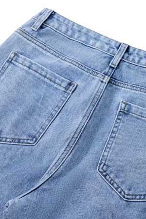 Concert Outfit Niche Design Letter Embroidered Tie-Dye Gradient Jeans