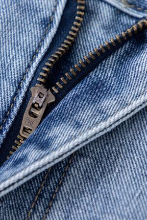 Concert Outfit Niche Design Letter Embroidered Tie-Dye Gradient Jeans