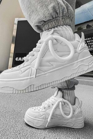 Concert Outfit Niche Retro Couple Board Shoes