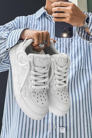 Concert Outfit Niche Retro Couple Board Shoes