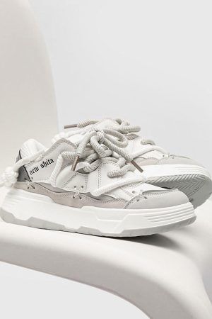 Concert Outfit Niche Trendy Thick-Soled Board Shoes