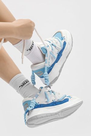 Concert Outfit Niche Trendy Thick-Soled Board Shoes