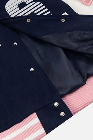 Concert Outfit Number 56 Embroidered PU Baseball Jacket