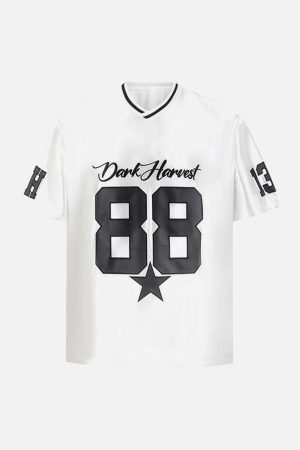 Concert Outfit Number '88' Sports Jersey Print T-Shirt
