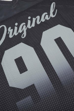 Concert Outfit Number '90' Sports Jersey Print T-Shirt