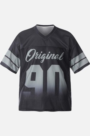 Concert Outfit Number '90' Sports Jersey Print T-Shirt