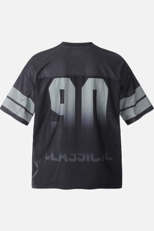 Concert Outfit Number '90' Sports Jersey Print T-Shirt
