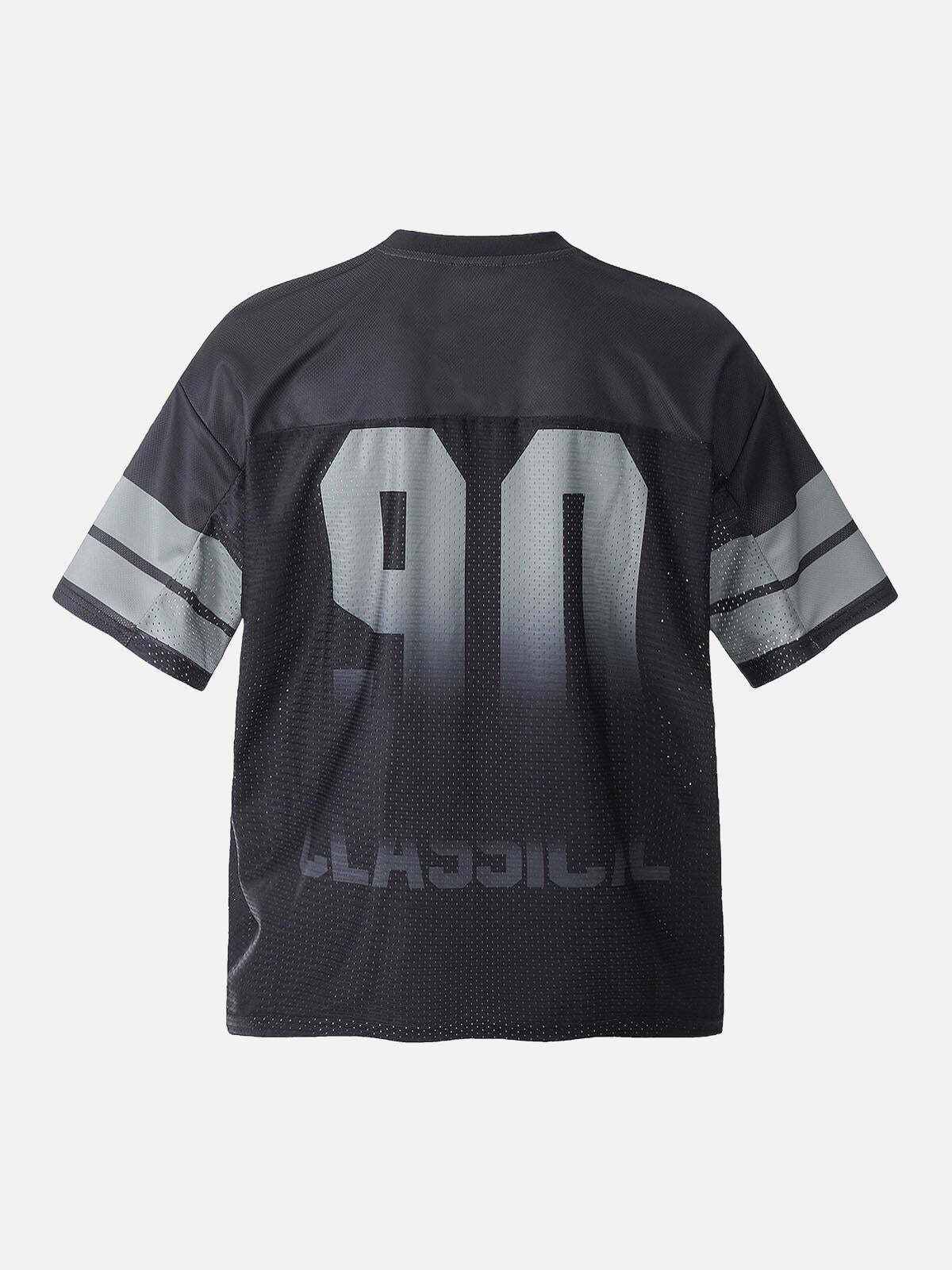Concert Outfit Number '90' Sports Jersey Print T-Shirt Concert Outfit Number '90' Sports Jersey Print T-Shirt