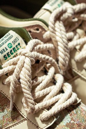 Concert Outfit Oil Painting Forest Print Skate Shoes