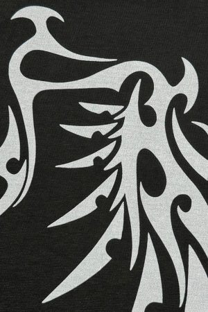 Concert Outfit Original Bone Wing Street Rap T-Shirt