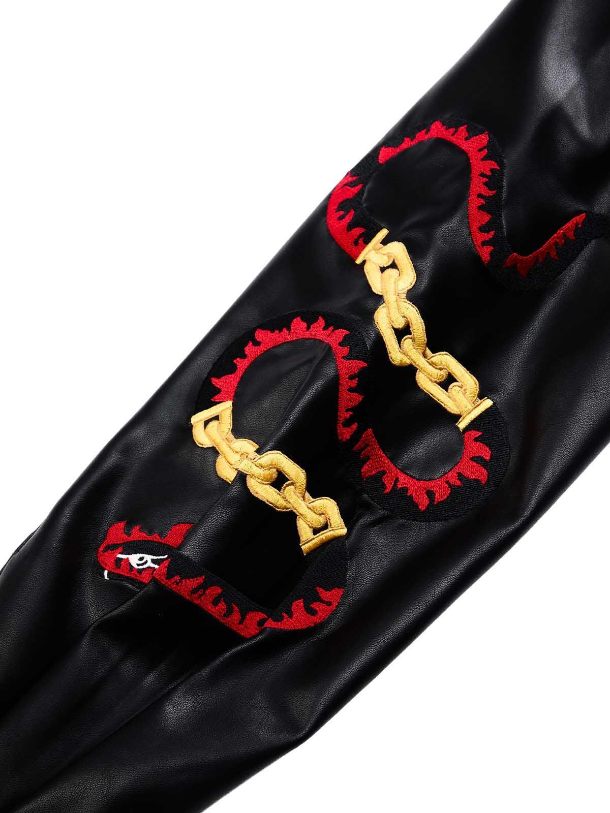 Concert Outfit Original Embroidered Leather Shirt Concert Outfit Original Embroidered Leather Shirt