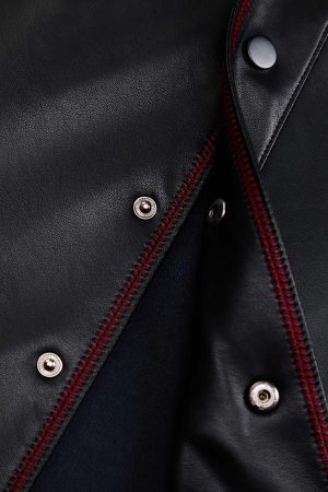 Concert Outfit Original Embroidered Leather Shirt