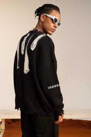 Concert Outfit Out Of Body' Knit Sweater