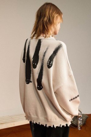 Concert Outfit Out Of Body' Knit Sweater