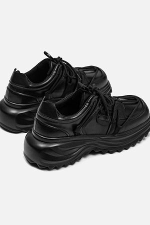 Concert Outfit Outdoor Workwear Platform Sneakers