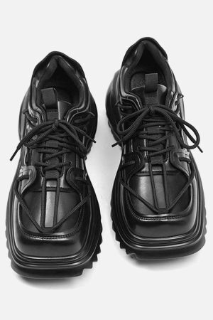 Concert Outfit Outdoor Workwear Platform Sneakers