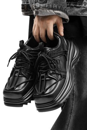 Concert Outfit Outdoor Workwear Platform Sneakers