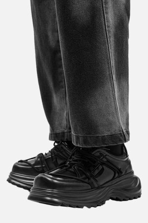 Concert Outfit Outdoor Workwear Platform Sneakers
