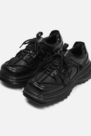 Concert Outfit Outdoor Workwear Platform Sneakers