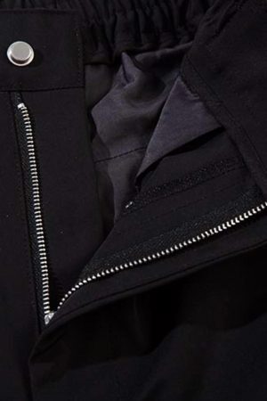 Concert Outfit Outline Bat Buckle Sweatpants