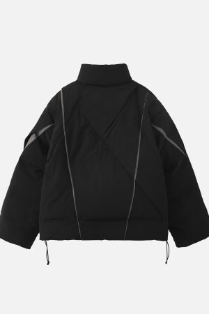Concert Outfit Oversize Deconstructed Cotton Jacket