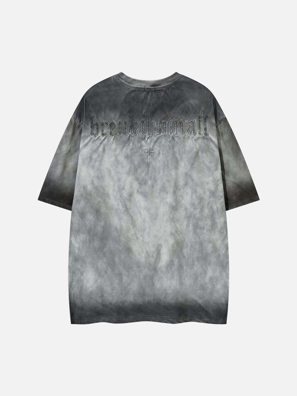 Concert Outfit Oversized Cross and Studed T-Shirt Concert Outfit Oversized Cross and Studed T-Shirt