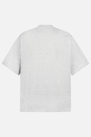 Concert Outfit Oversized Embroidered Floral Letter T-Shirt