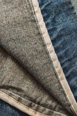 Concert Outfit Oversized Hip-Hop Embroidered Patch Denim Jacket