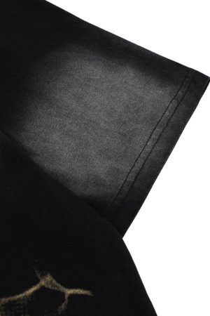 Concert Outfit Oversized Letter Graphic T-Shirt