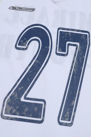 Concert Outfit Oversized NO. 27 Sports Jersey T-Shirt