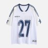 Concert Outfit Oversized NO. 27 Sports Jersey T-Shirt