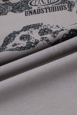 Concert Outfit Oversized Snake Graphic T-Shirt