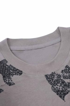 Concert Outfit Oversized Snake Graphic T-Shirt