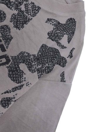 Concert Outfit Oversized Snake Graphic T-Shirt