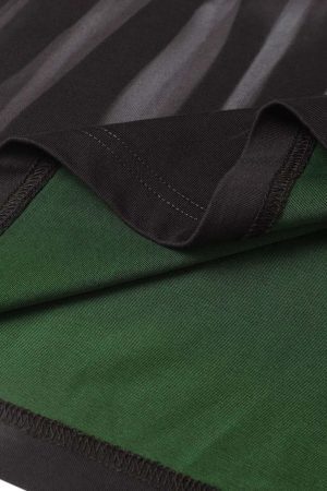 Concert Outfit Oversized Tie-Dye Embroidered Letter T-Shirt