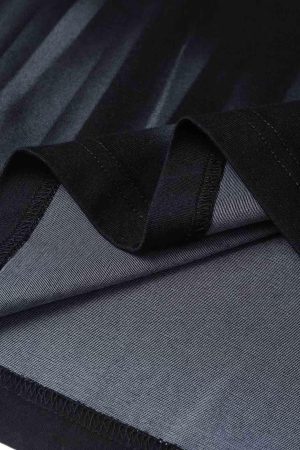 Concert Outfit Oversized Tie-Dye Embroidered Letter T-Shirt