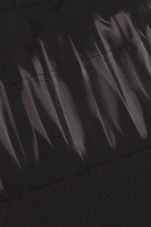 Concert Outfit Oversized Tie-Dye Embroidered Letter T-Shirt