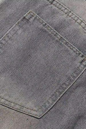 Concert Outfit Painted Washed Multi-Pocket Cargo Jeans