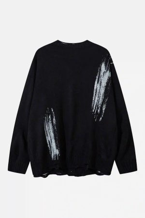 Concert Outfit Palm Graffiti Cardigan