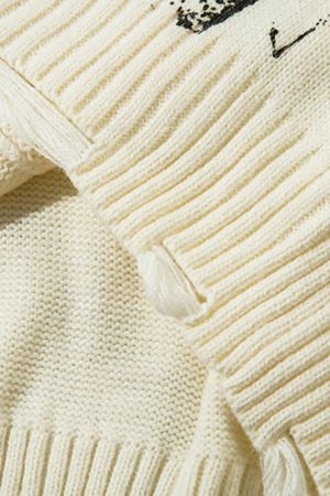 Concert Outfit Palm Graffiti Cardigan