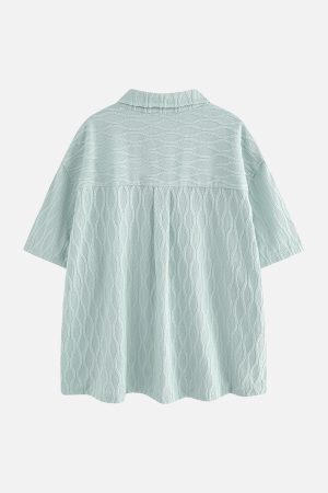 Concert Outfit Palm Tree Short-Sleeve Shirt