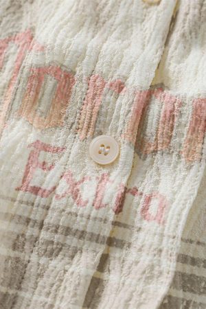 Concert Outfit Palm Tree Short-Sleeve Shirt