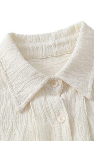 Concert Outfit Palm Tree Short-Sleeve Shirt