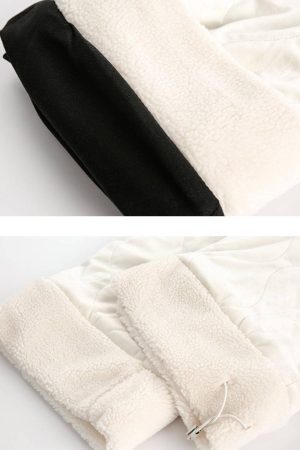 Concert Outfit Paneled Padded Sweatpants